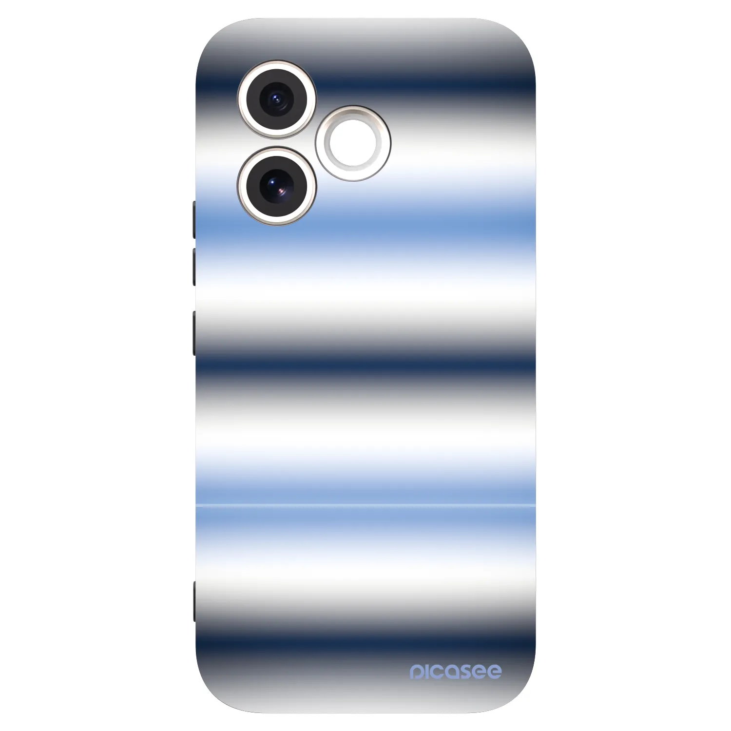 Picasee Μαύρη θήκη σιλικόνης για Honor 600 Lite - Static Lines