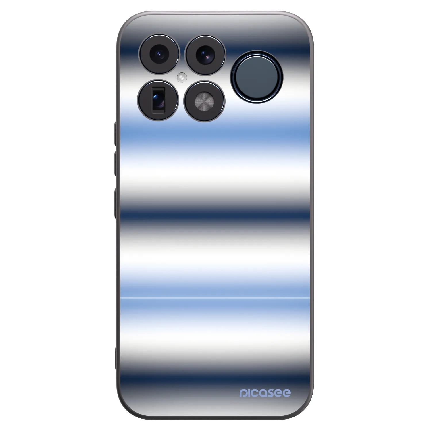 Picasee Μαύρη θήκη σιλικόνης για Xiaomi Poco F8 Ultra - Static Lines