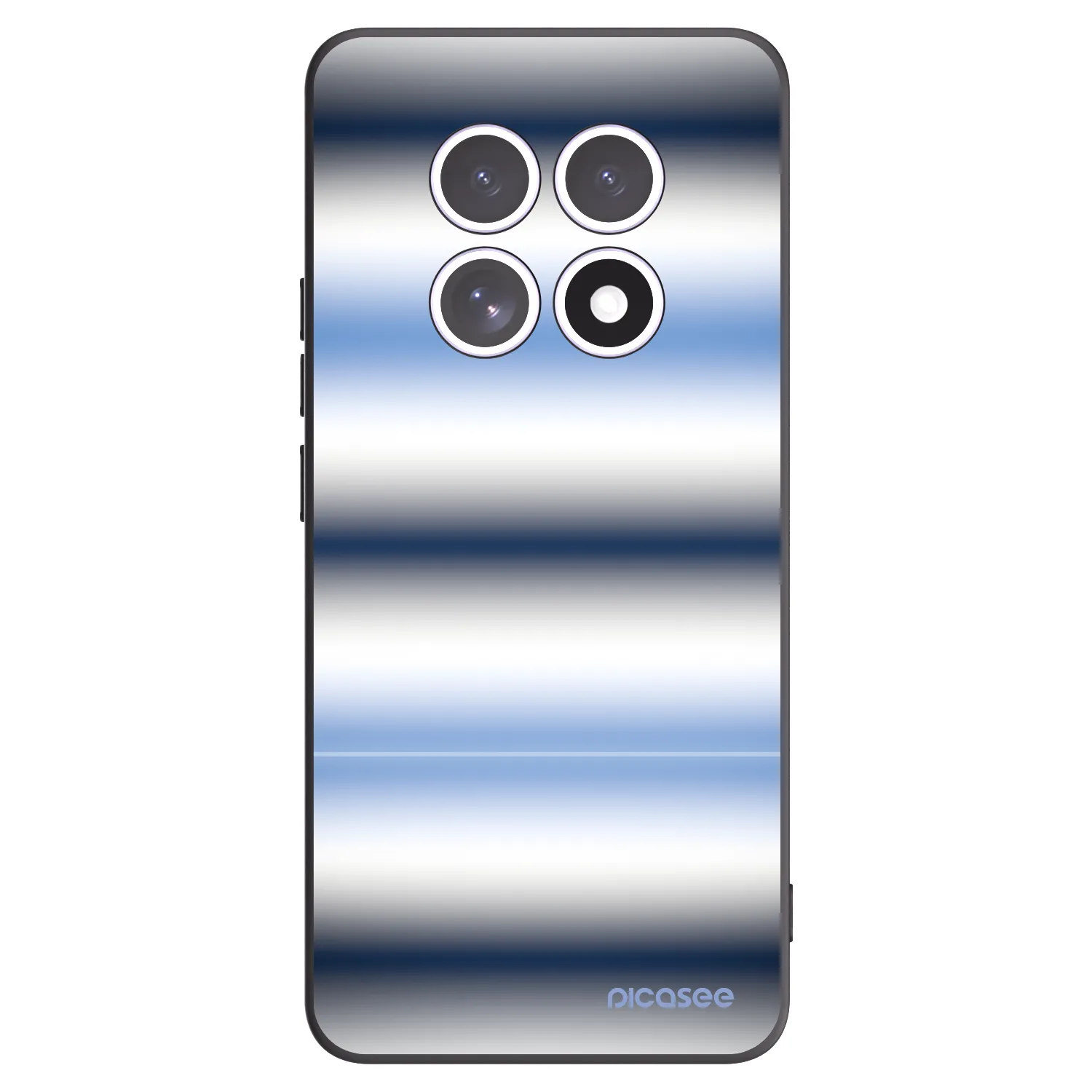 Picasee Μαύρη θήκη σιλικόνης για Xiaomi Redmi Note 15 5G - Static Lines