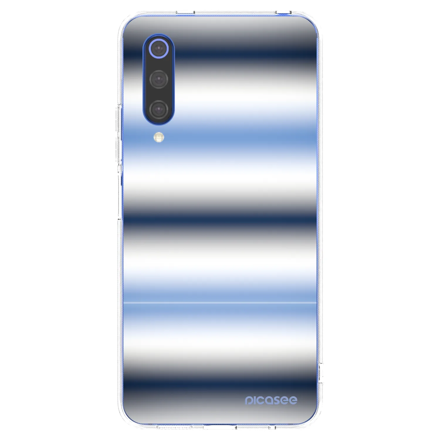 Picasee διαφανής θήκη σιλικόνης Xiaomi Mi 9 SE - Static Lines