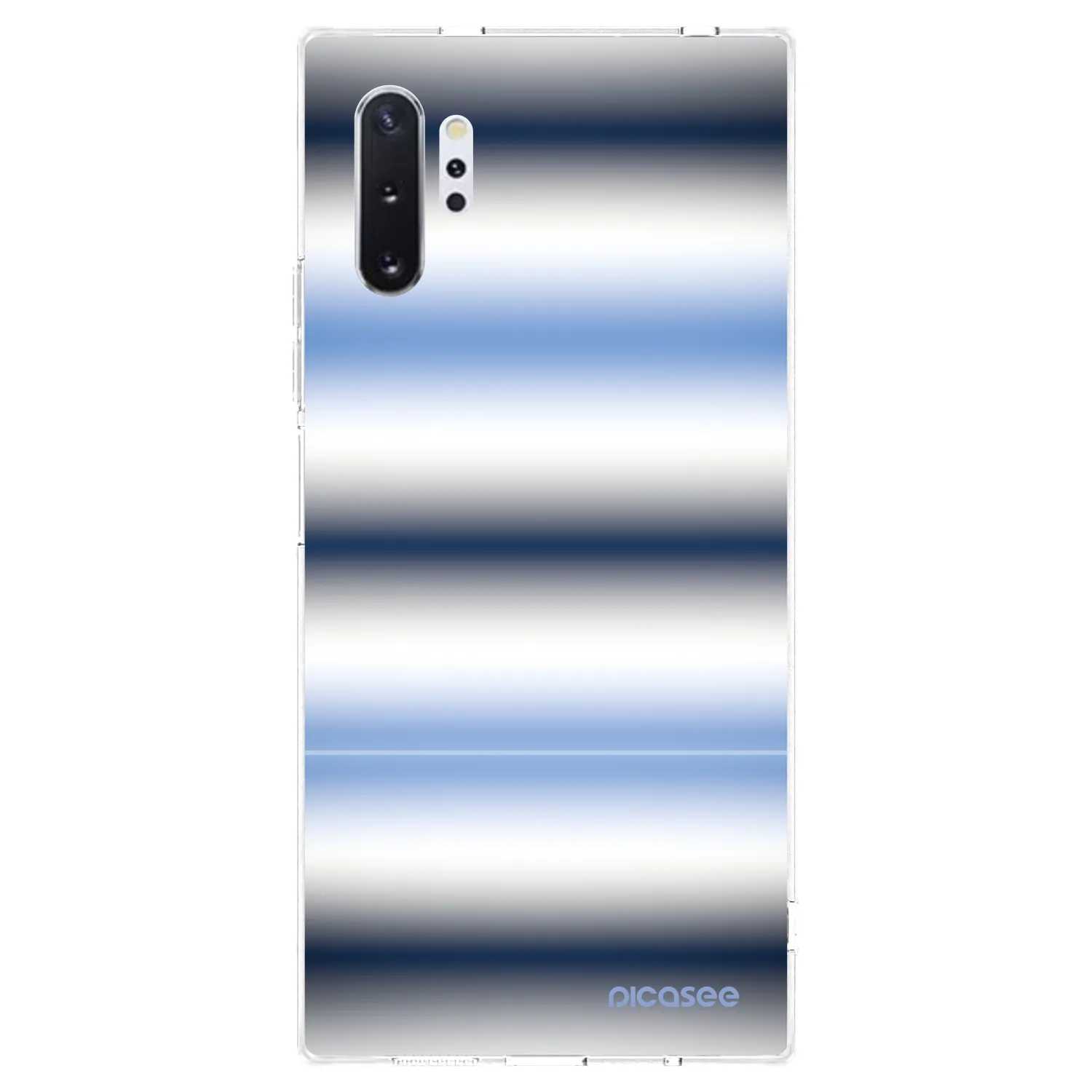 Picasee διαφανής θήκη σιλικόνης Samsung Galaxy Note 10+ N975F - Static Lines