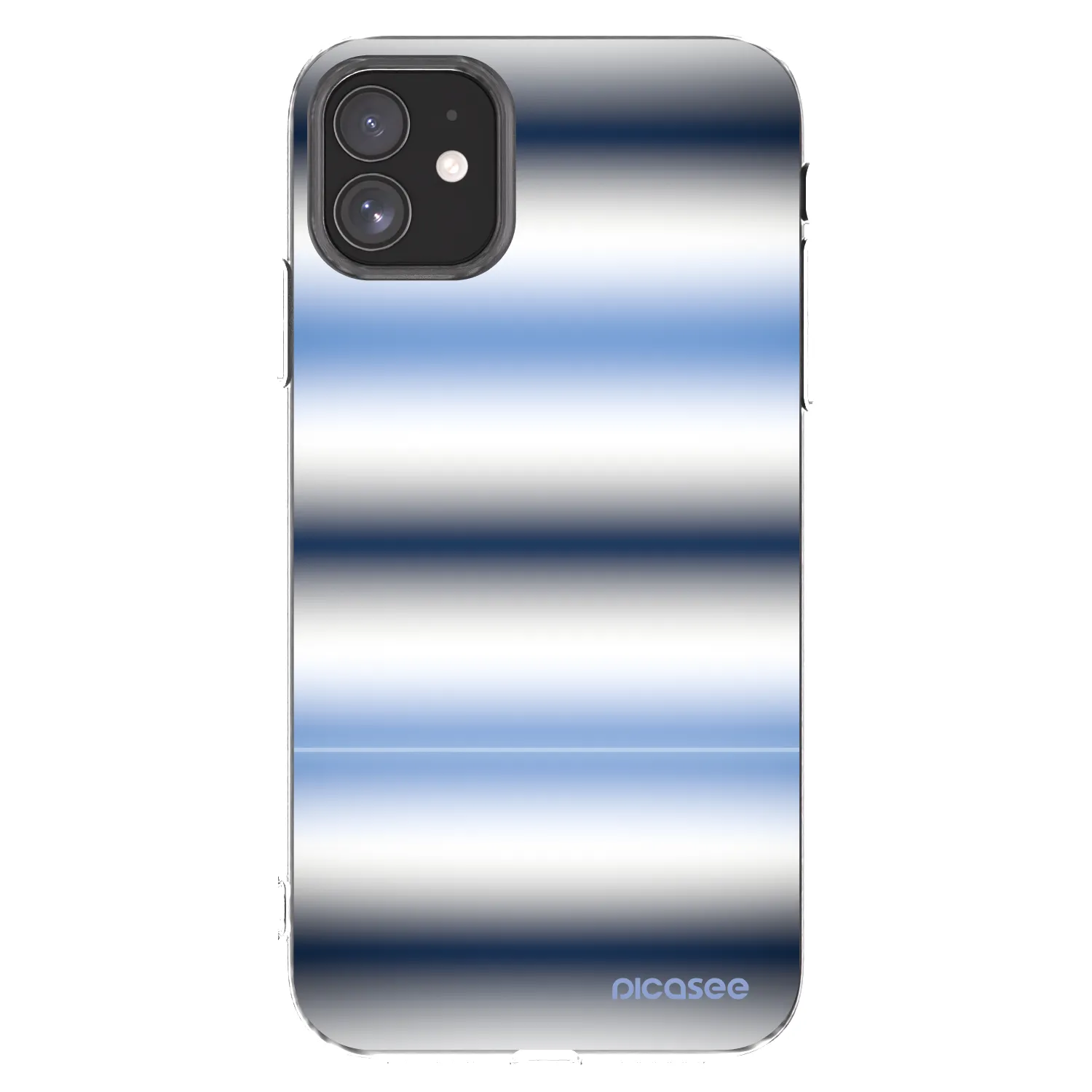 Picasee διαφανής θήκη σιλικόνης Apple iPhone 11 - Static Lines