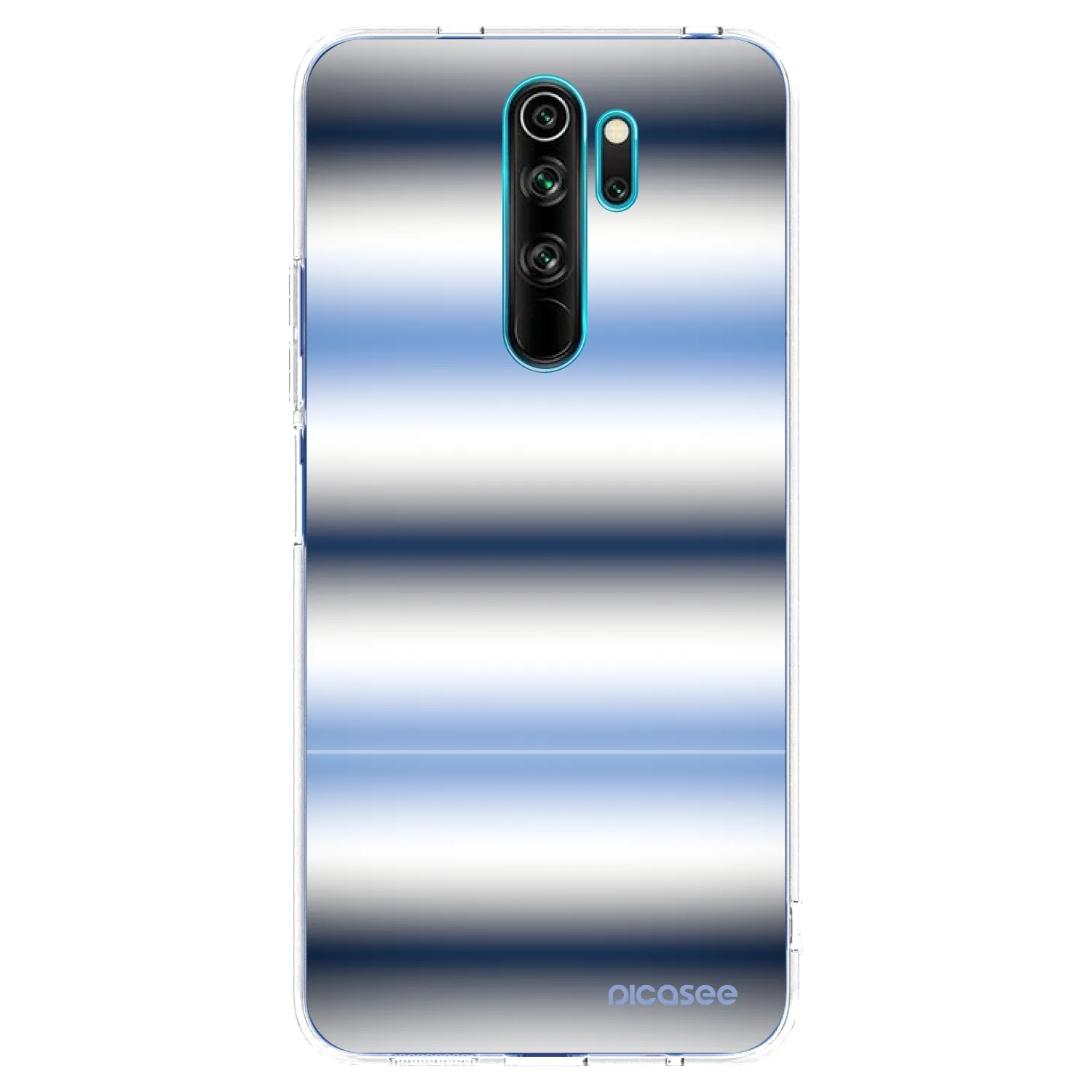 Picasee διαφανής θήκη σιλικόνης Xiaomi Redmi Note 8 Pro - Static Lines
