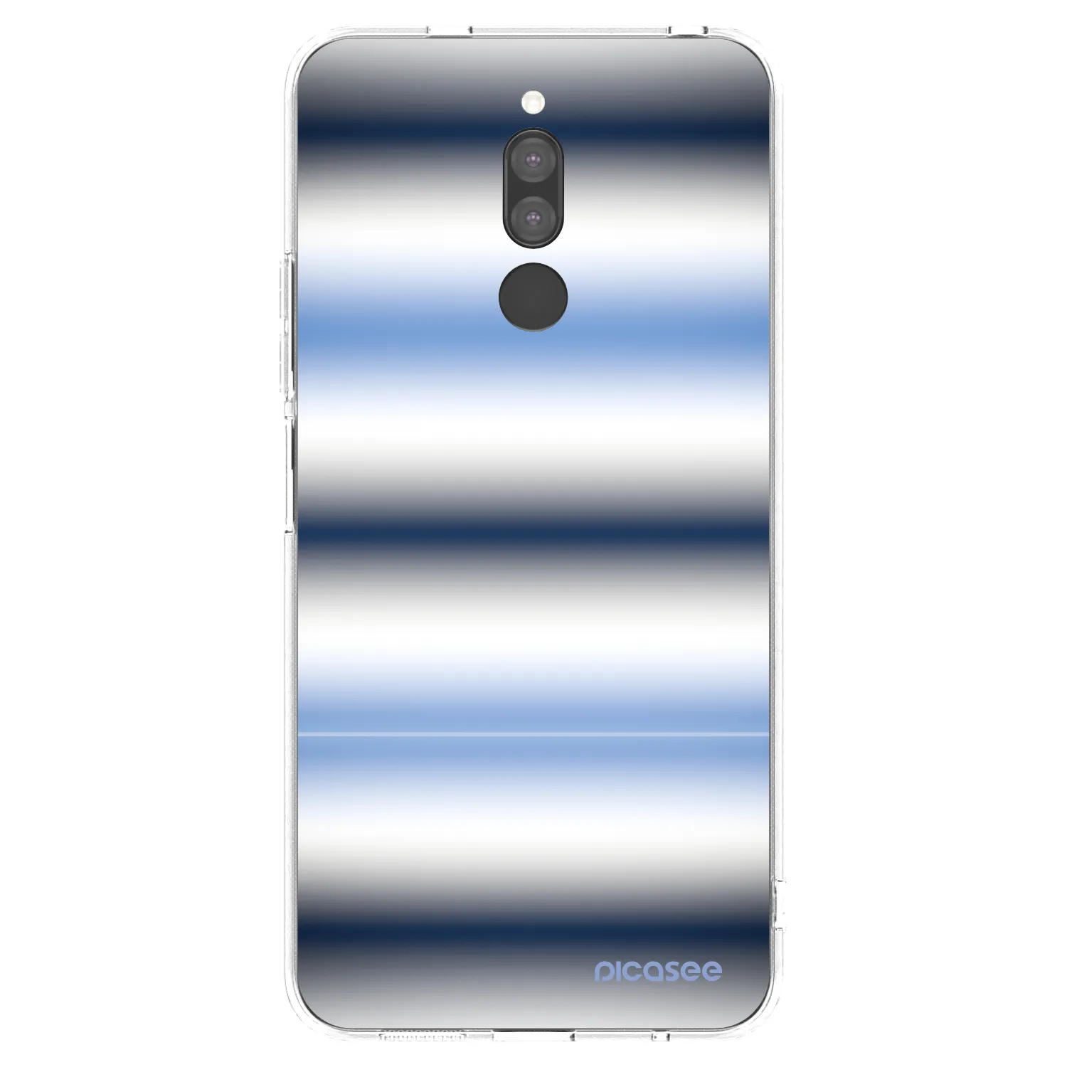 Picasee διαφανής θήκη σιλικόνης Xiaomi Redmi 8 - Static Lines