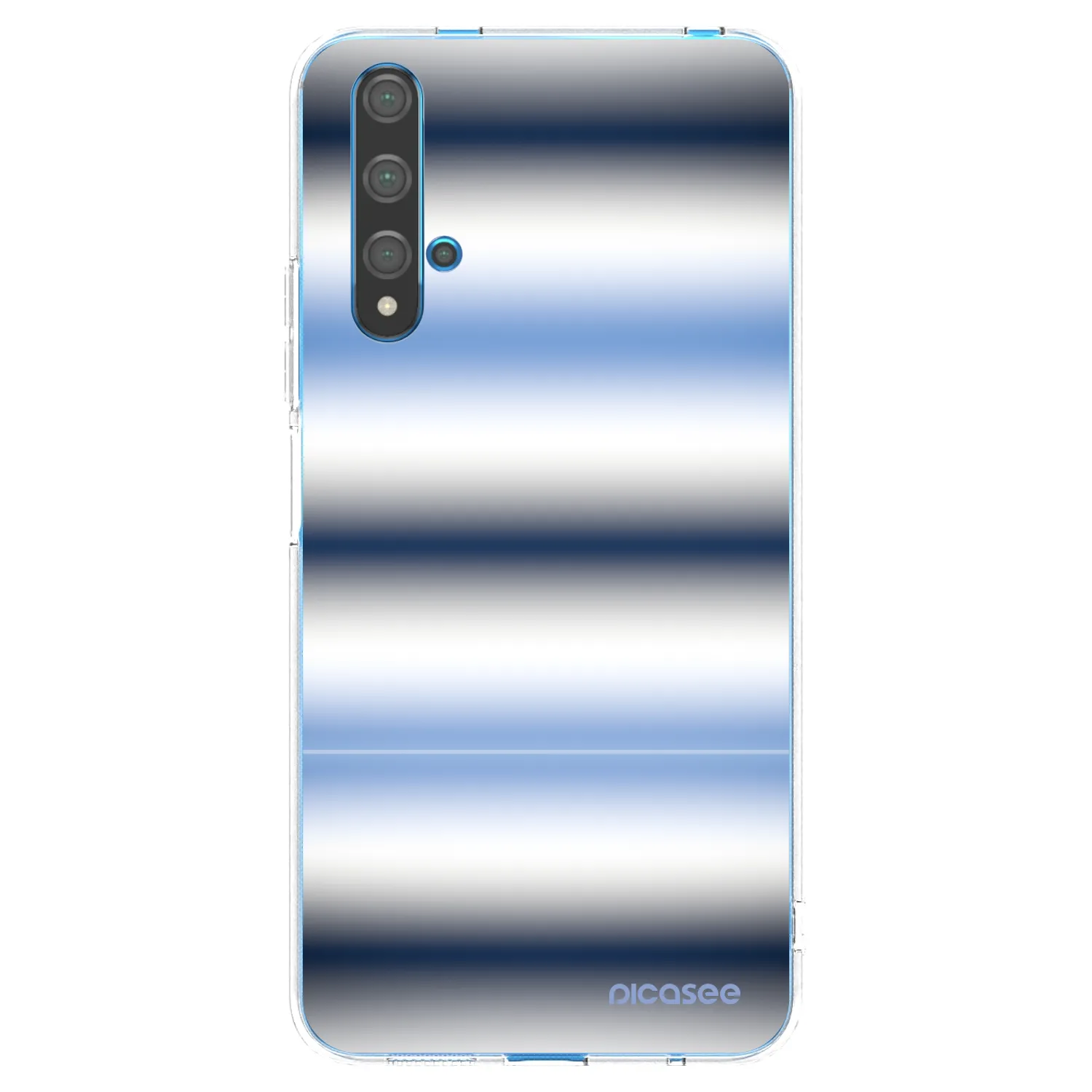 Picasee διαφανής θήκη σιλικόνης Huawei Nova 5T - Static Lines