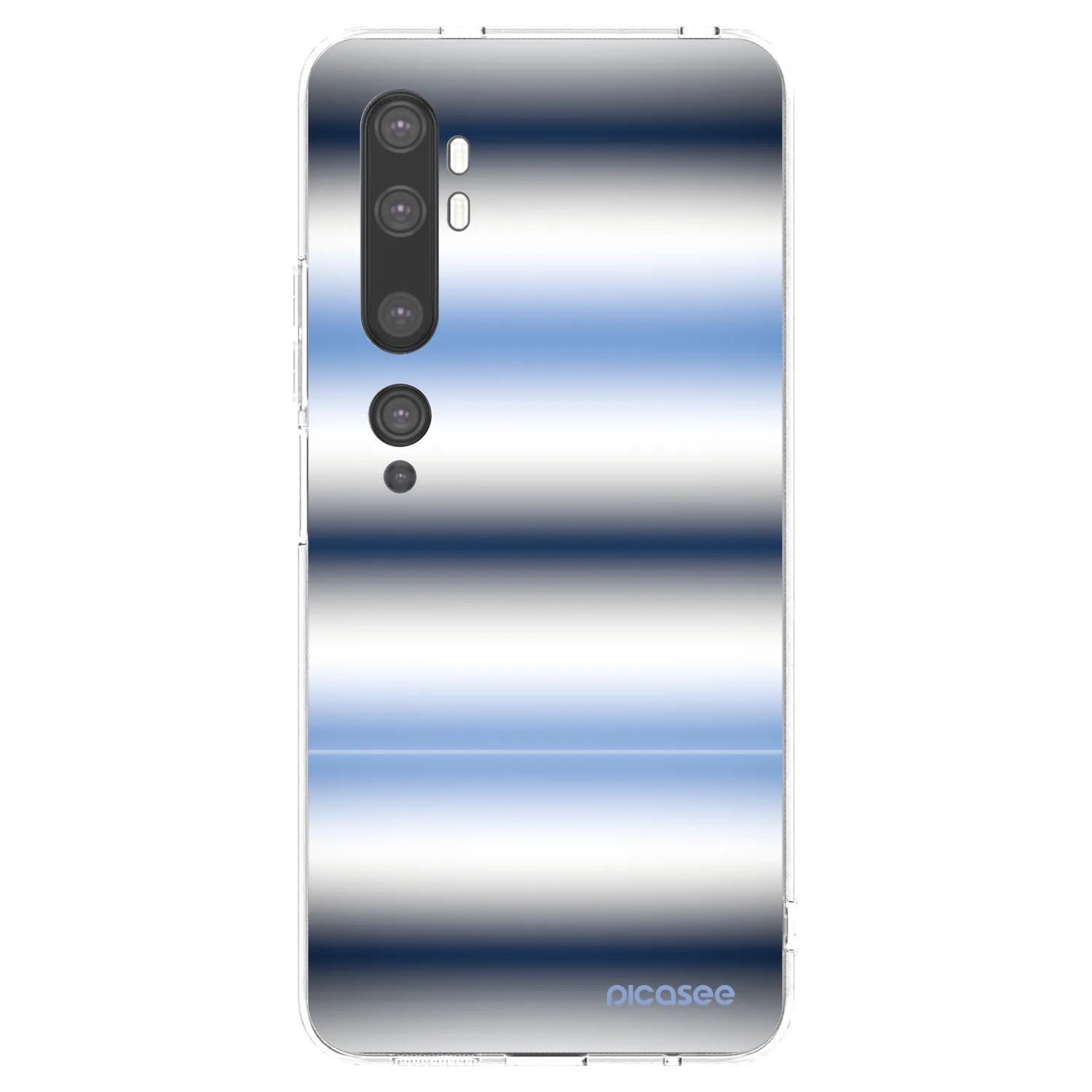 Picasee διαφανής θήκη σιλικόνης Xiaomi Mi Note 10 (Pro) - Static Lines
