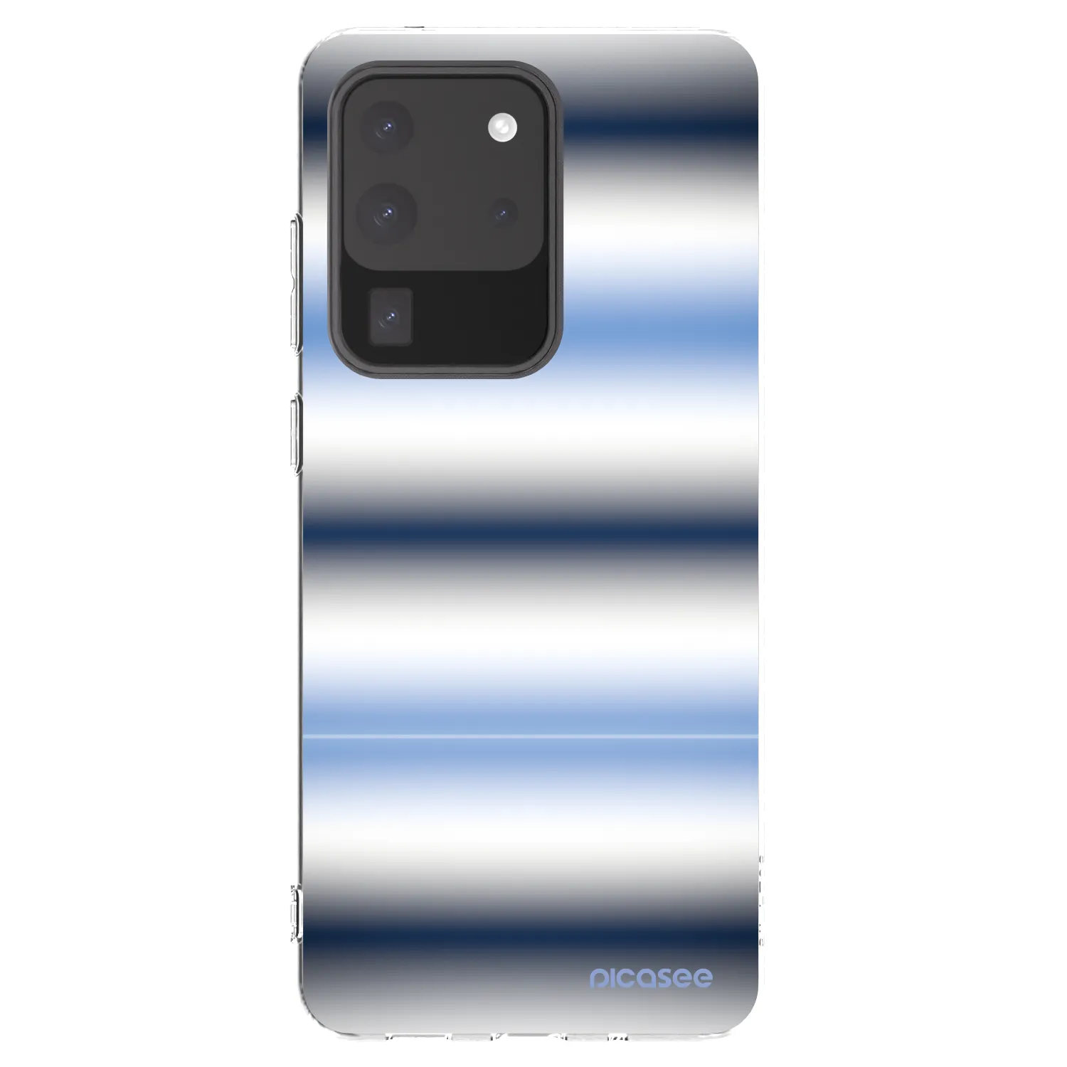 Picasee διαφανής θήκη σιλικόνης Samsung Galaxy S20 Ultra 5G G988F - Static Lines