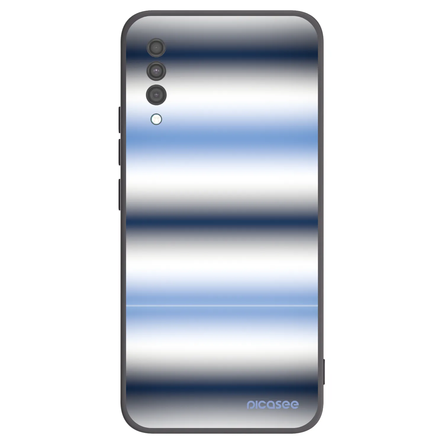 Picasee Μαύρη θήκη σιλικόνης για Samsung Galaxy A30s A307F - Static Lines