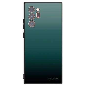 Picasee Μαύρη θήκη σιλικόνης για Samsung Galaxy Note 20 Ultra - Verdant Fade
