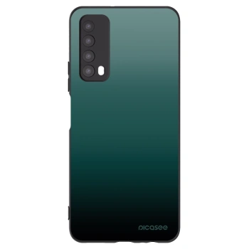 Picasee Μαύρη θήκη σιλικόνης για Huawei P Smart 2021 - Verdant Fade