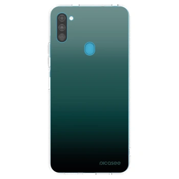 Picasee διαφανής θήκη σιλικόνης Samsung Galaxy M11 - Verdant Fade