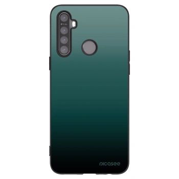 Picasee Μαύρη θήκη σιλικόνης για Realme 6i - Verdant Fade