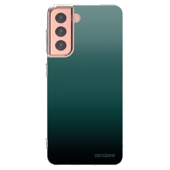 Picasee διαφανής θήκη σιλικόνης Samsung Galaxy S21 5G G991B - Verdant Fade