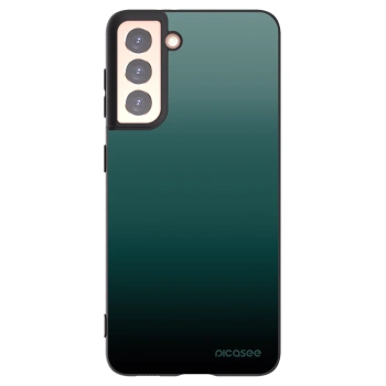 Picasee Μαύρη θήκη σιλικόνης για Samsung Galaxy S21 5G G991B - Verdant Fade