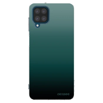 Picasee διαφανής θήκη σιλικόνης Samsung Galaxy A12 A125F - Verdant Fade