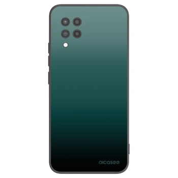 Picasee Μαύρη θήκη σιλικόνης για Samsung Galaxy A42 A426B - Verdant Fade