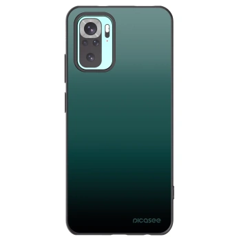 Picasee Μαύρη θήκη σιλικόνης για Xiaomi Redmi Note 10 Pro - Verdant Fade