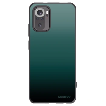 Picasee Μαύρη θήκη σιλικόνης για Xiaomi Redmi Note 10S - Verdant Fade