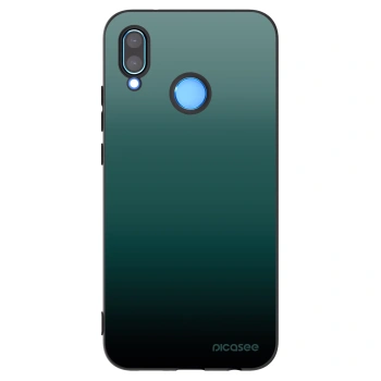 Picasee Μαύρη θήκη σιλικόνης για Huawei P20 Lite - Verdant Fade