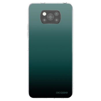 Picasee Μαύρη θήκη σιλικόνης για Xiaomi Poco X3 Pro - Verdant Fade