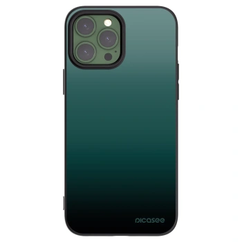 Picasee Μαύρη θήκη σιλικόνης για Apple iPhone 13 Pro Max - Verdant Fade