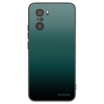 Picasee Μαύρη θήκη σιλικόνης για Xiaomi Poco F3 - Verdant Fade