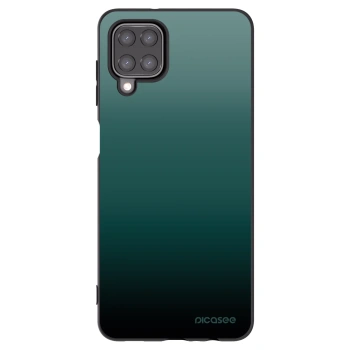 Picasee Μαύρη θήκη σιλικόνης για Samsung Galaxy M12 M127F - Verdant Fade