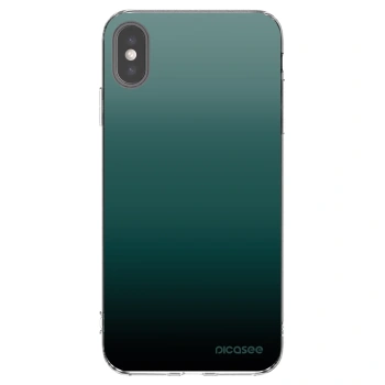 Picasee διαφανής θήκη σιλικόνης Apple iPhone XS Max - Verdant Fade