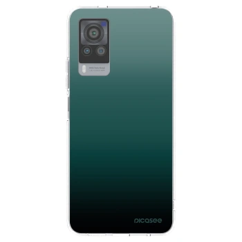 Picasee διαφανής θήκη σιλικόνης Vivo X60 Pro 5G - Verdant Fade