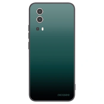 Picasee Μαύρη θήκη σιλικόνης για Vivo Y72 5G - Verdant Fade
