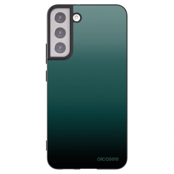 Picasee Μαύρη θήκη σιλικόνης για Samsung Galaxy S22+ 5G - Verdant Fade