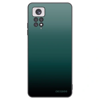 Picasee Μαύρη θήκη σιλικόνης για Xiaomi Redmi Note 11 - Verdant Fade