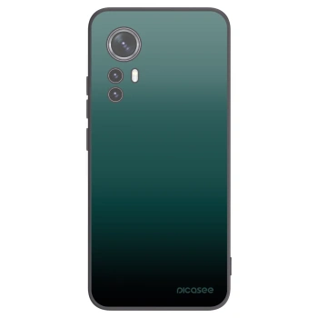 Picasee Μαύρη θήκη σιλικόνης για Xiaomi 12 - Verdant Fade