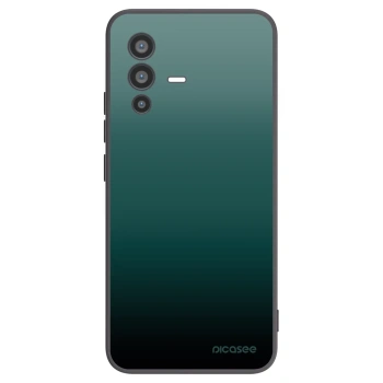 Picasee Μαύρη θήκη σιλικόνης για Vivo V23 5G - Verdant Fade