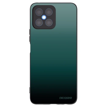 Picasee Μαύρη θήκη σιλικόνης για Honor X8 4G - Verdant Fade