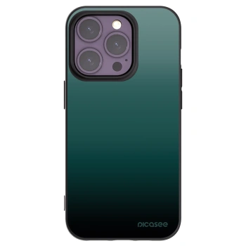 Picasee Μαύρη θήκη σιλικόνης για Apple iPhone 14 Pro - Verdant Fade