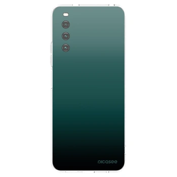Picasee διαφανής θήκη σιλικόνης Sony Xperia 10 IV 5G - Verdant Fade
