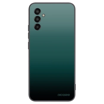 Picasee Μαύρη θήκη σιλικόνης για Samsung Galaxy M13 M135F - Verdant Fade