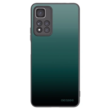Picasee Μαύρη θήκη σιλικόνης για Xiaomi Redmi Note 11 Pro+ 5G - Verdant Fade