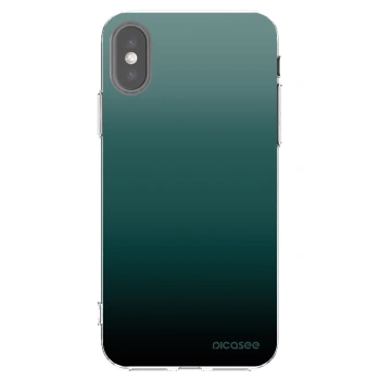 Picasee διαφανής θήκη σιλικόνης Apple iPhone X/XS - Verdant Fade