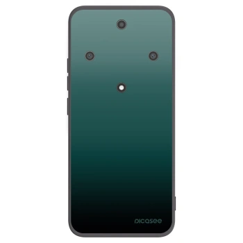 Picasee Μαύρη θήκη σιλικόνης για Honor Magic5 Lite 5G - Verdant Fade