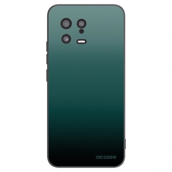 Picasee Μαύρη θήκη σιλικόνης για Xiaomi 13 - Verdant Fade