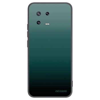 Picasee Μαύρη θήκη σιλικόνης για Xiaomi 13 Pro - Verdant Fade