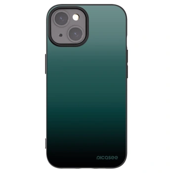 Picasee Μαύρη θήκη σιλικόνης για Apple iPhone 15 - Verdant Fade