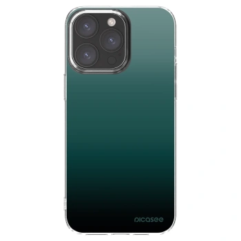 Picasee διαφανής θήκη σιλικόνης Apple iPhone 15 Pro Max - Verdant Fade