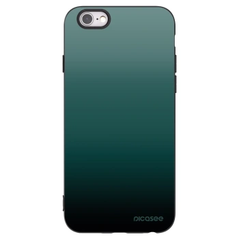 Picasee Μαύρη θήκη σιλικόνης για Apple iPhone 6/6S - Verdant Fade