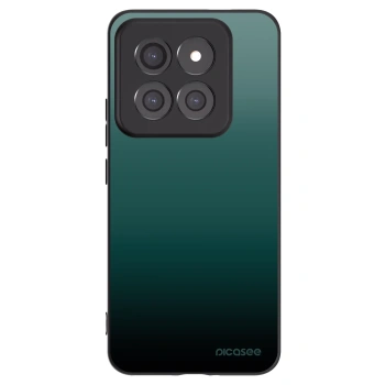 Picasee Μαύρη θήκη σιλικόνης για Xiaomi 14 Pro - Verdant Fade