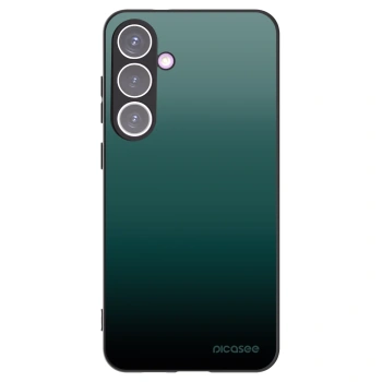 Picasee Μαύρη θήκη σιλικόνης για Samsung Galaxy S24+ S926B 5G - Verdant Fade