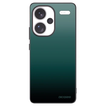 Picasee Μαύρη θήκη σιλικόνης για Xiaomi Redmi Note 13 Pro+ 5G - Verdant Fade