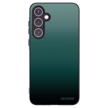 Picasee Μαύρη θήκη σιλικόνης για Samsung Galaxy A35 5G A356B - Verdant Fade